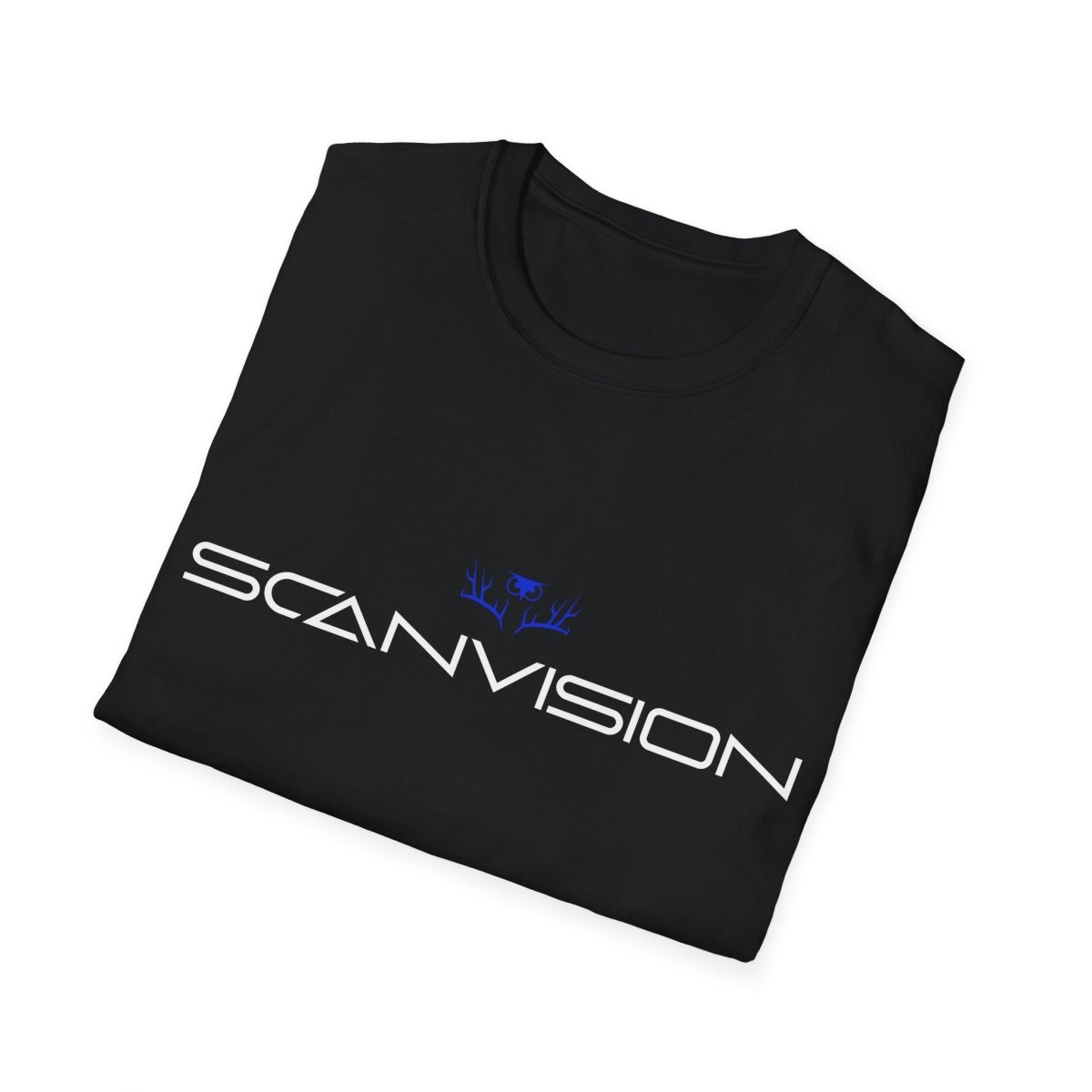 Unisex T - sjorte - Blå logo - Scanvision