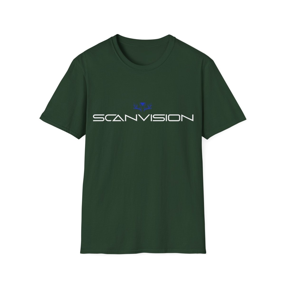 Unisex T - sjorte - Blå logo - Scanvision