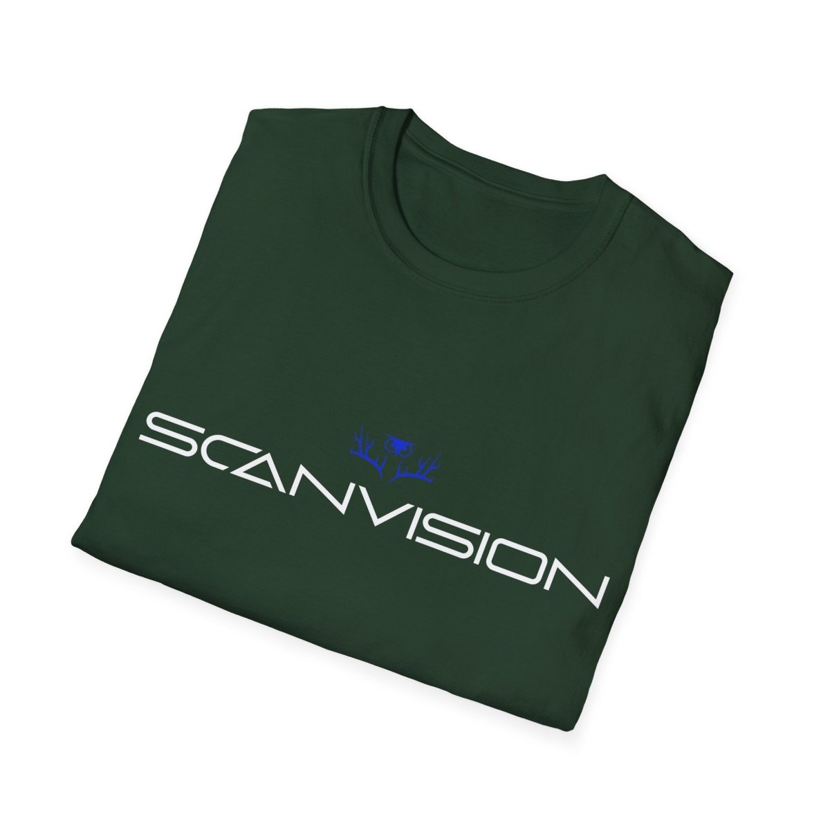 Unisex T - sjorte - Blå logo - Scanvision