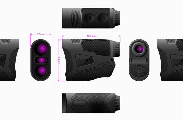 PaceCat - Avstandsmåler Jakt 1000m - Scanvision