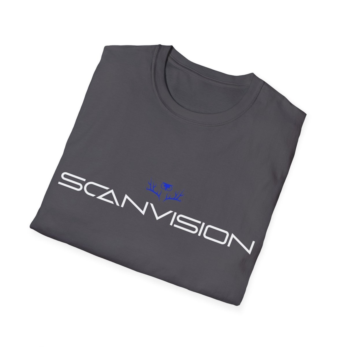 Unisex T - sjorte - Blå logo - Scanvision