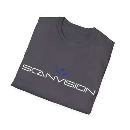 Unisex T - sjorte - Blå logo - Scanvision