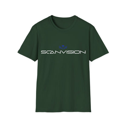 Unisex T - sjorte - Blå logo - Scanvision