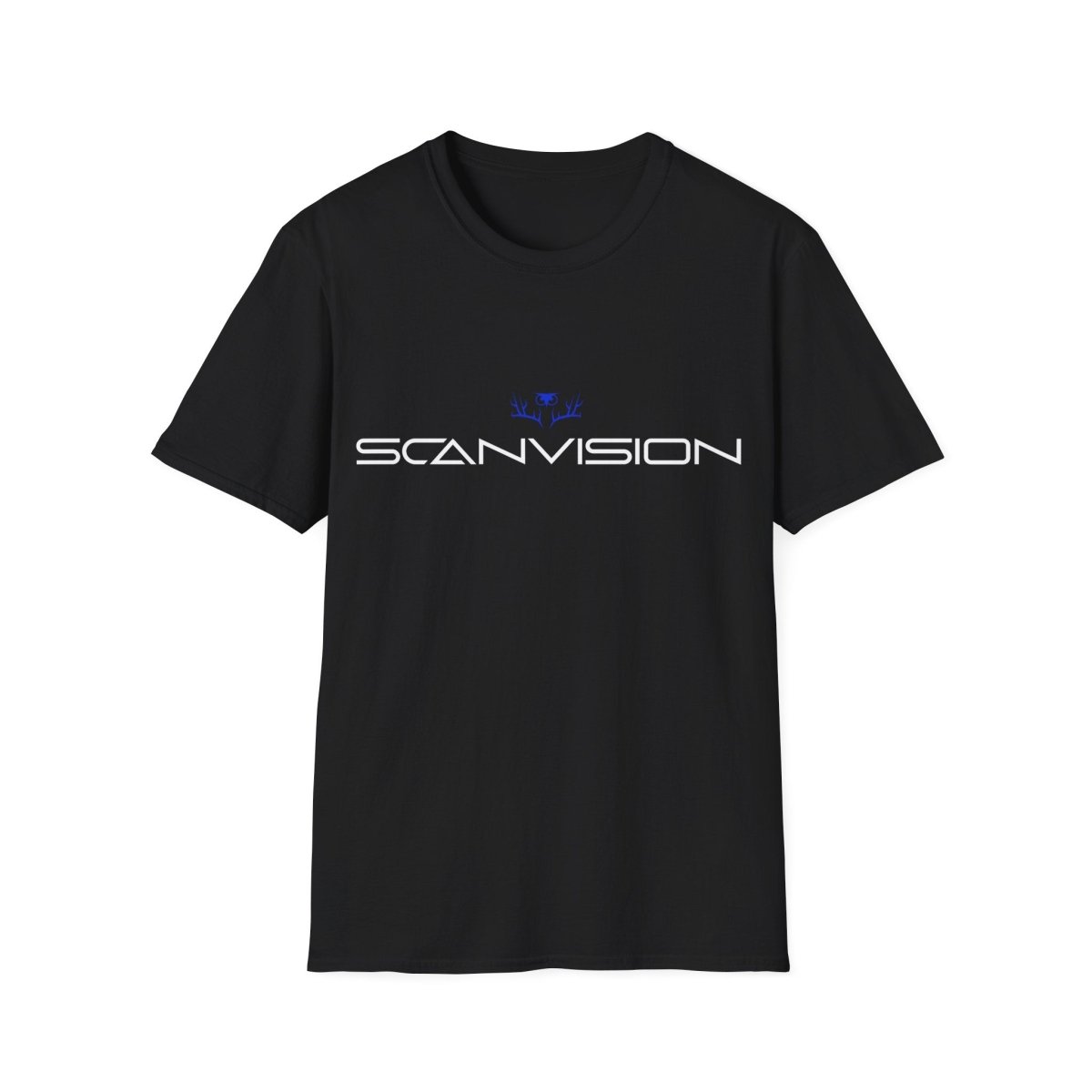 Unisex T - sjorte - Blå logo - Scanvision