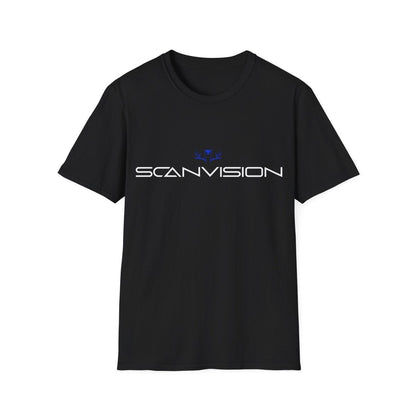 Unisex T - sjorte - Blå logo - Scanvision