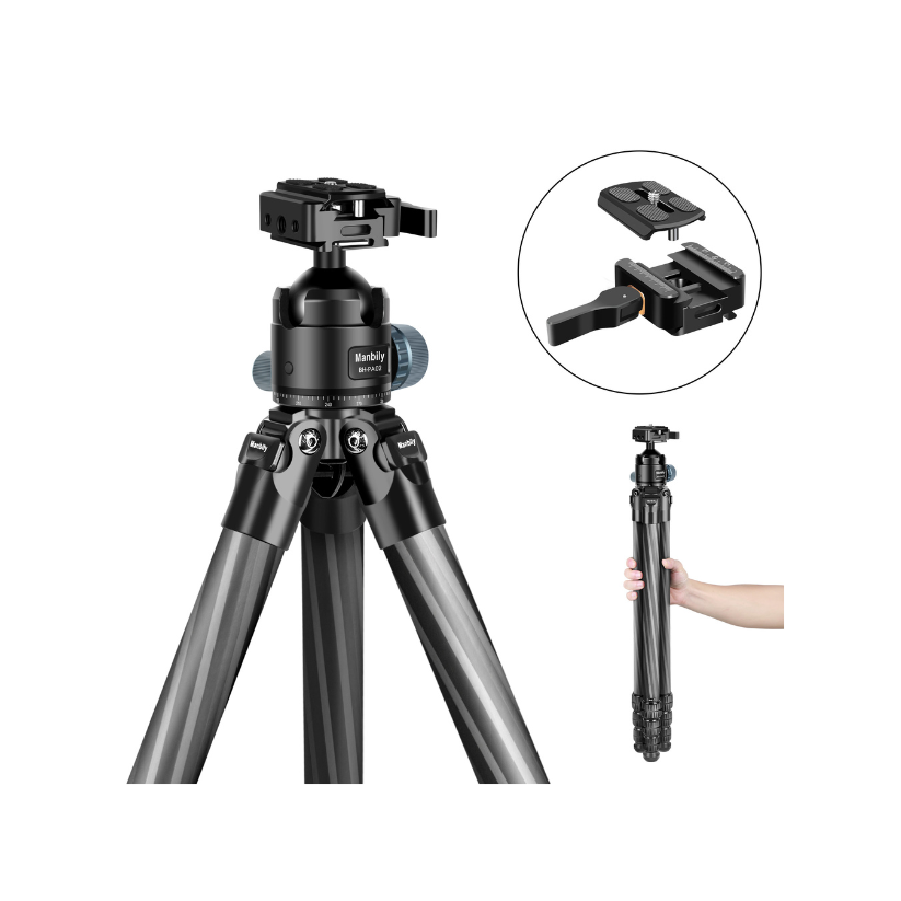 Manbily - Carbon Fiber Tripod